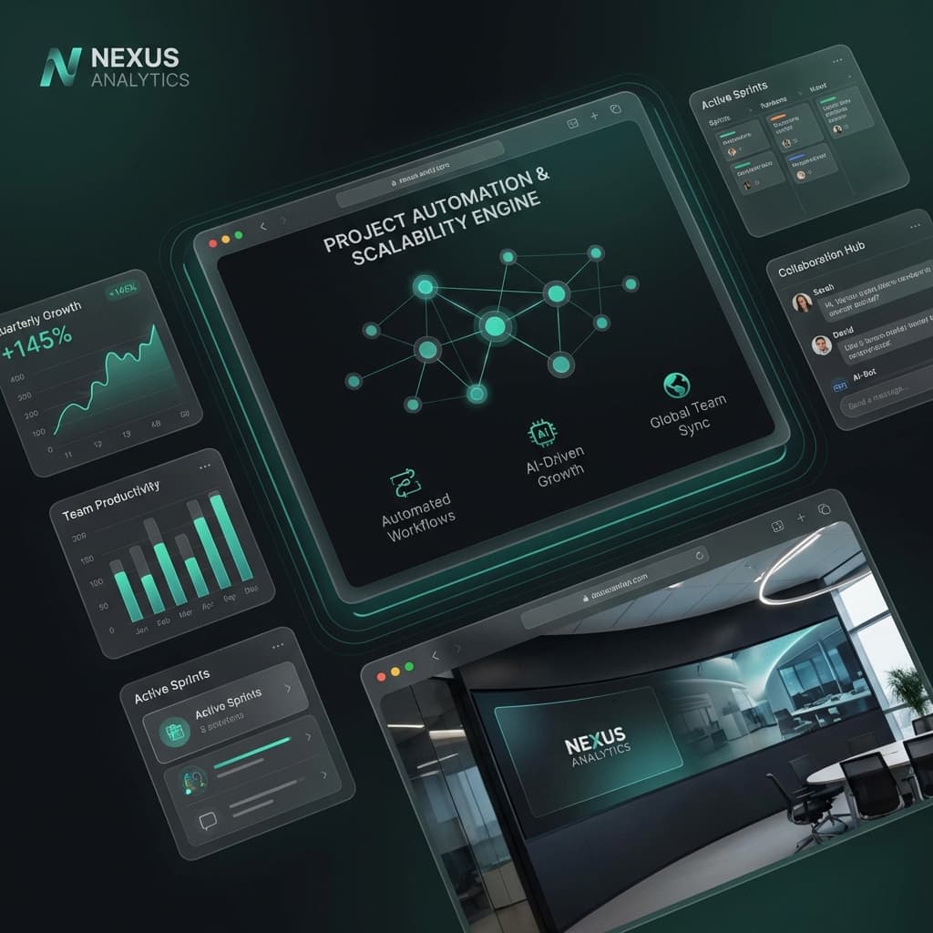 Custom Software Solutions Dashboard